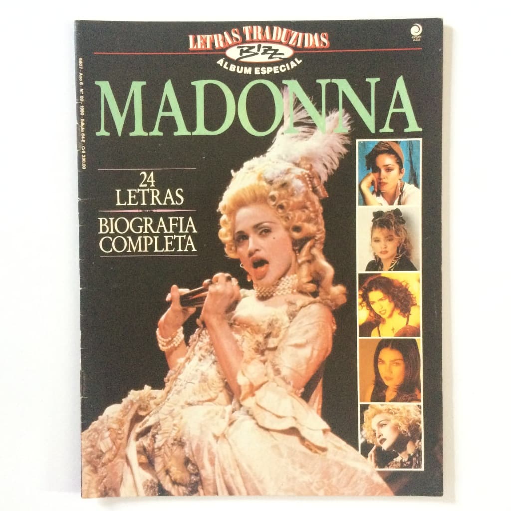 MADONNA REVISTA ALBUM LETRAS TRADUZIDAS BIZZ PERFEITO