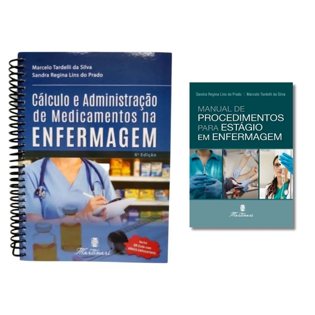 Farmacologia para Enfermagem + Manual De Procedimentos Para Estagio Em Enfermagem - Atualizados