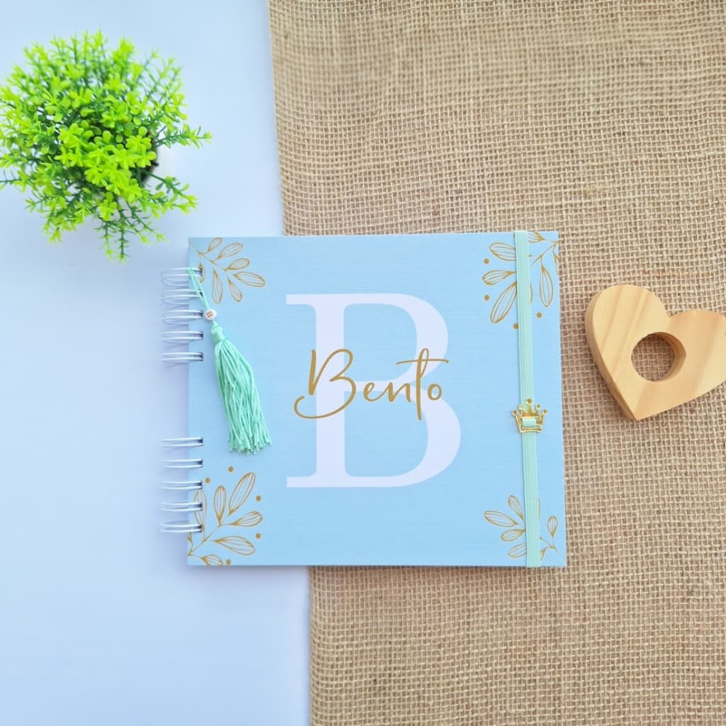 Livro Do Bebê Alfabeto Verde Agua