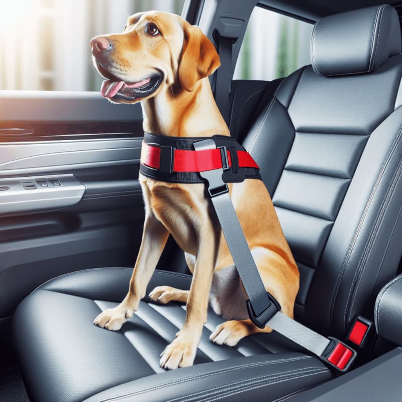 Cinto de Segurança Pet para Cães de Médio e Grande Porte - Engate Universal