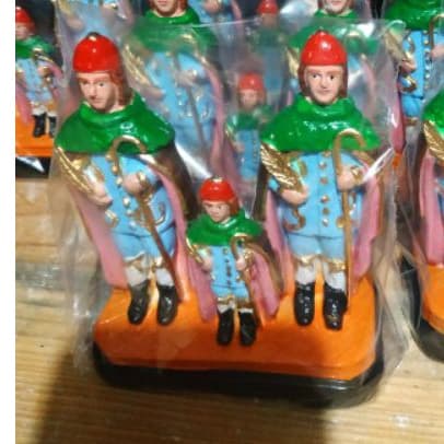 Estátua/ Escultura São Cosme Damião e Doun 10 cm