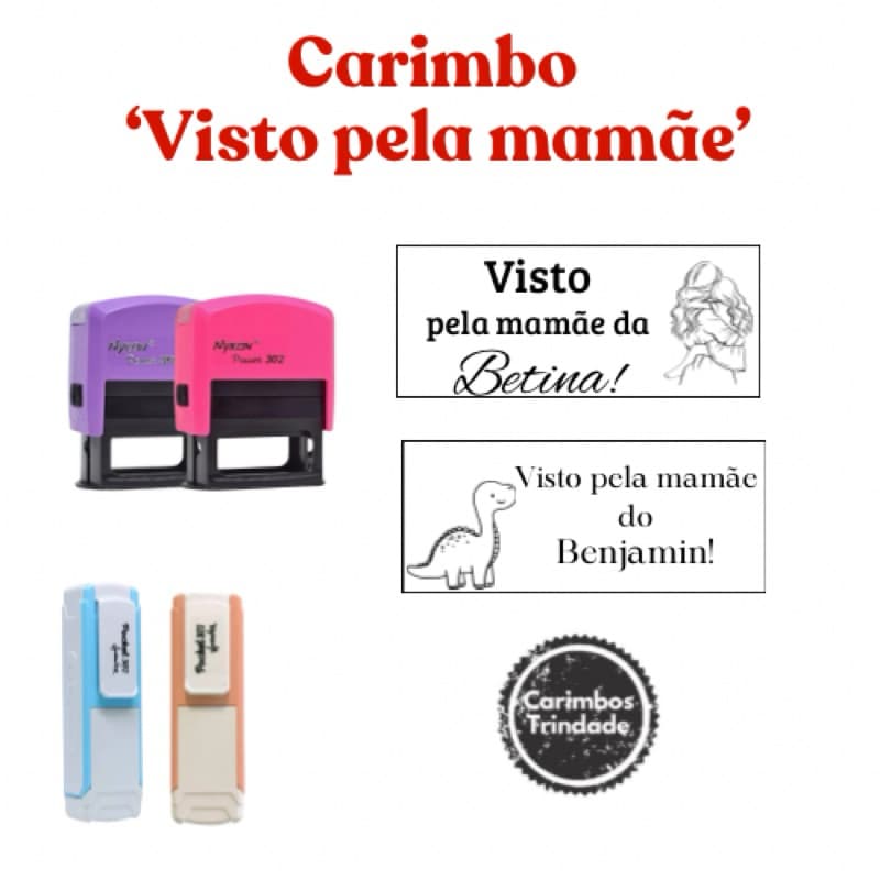 CARIMBO VISTO PELA MAMÃE AUTOMÁTICO