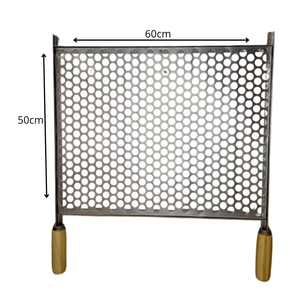 Grelha para churrasco Churrasqueira 60cm x 50cm