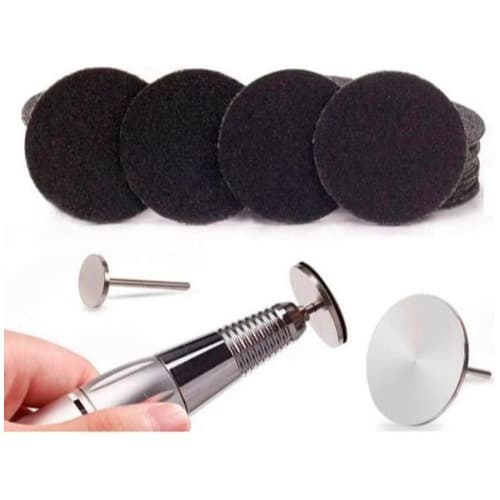 Broca Disco Polimento E Remoção Unhas De Gel + 10 Refil Disco