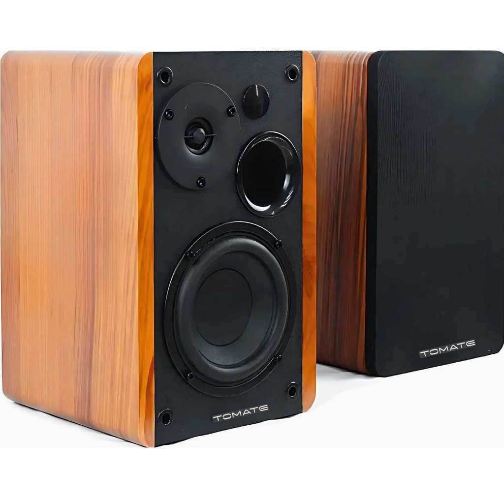 Monitor De Áudio Bluetooth 100W RMS Com Controle Remoto E Entradas Versáteis