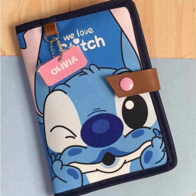 Porta Documentos ou porta passaporte Stich  com TAG