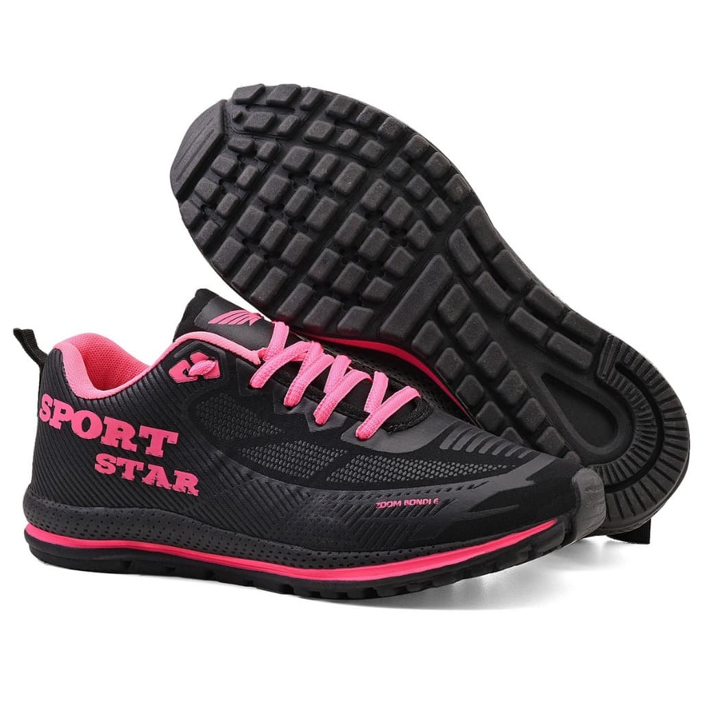 TÉNIS  SPORT STAR DE ACADEMIA  E CAMINHADA CONFORTO E ELEGÂNCIA PASSEIO MODINHA 26 AO 44 ENVIO RÁPIDO.