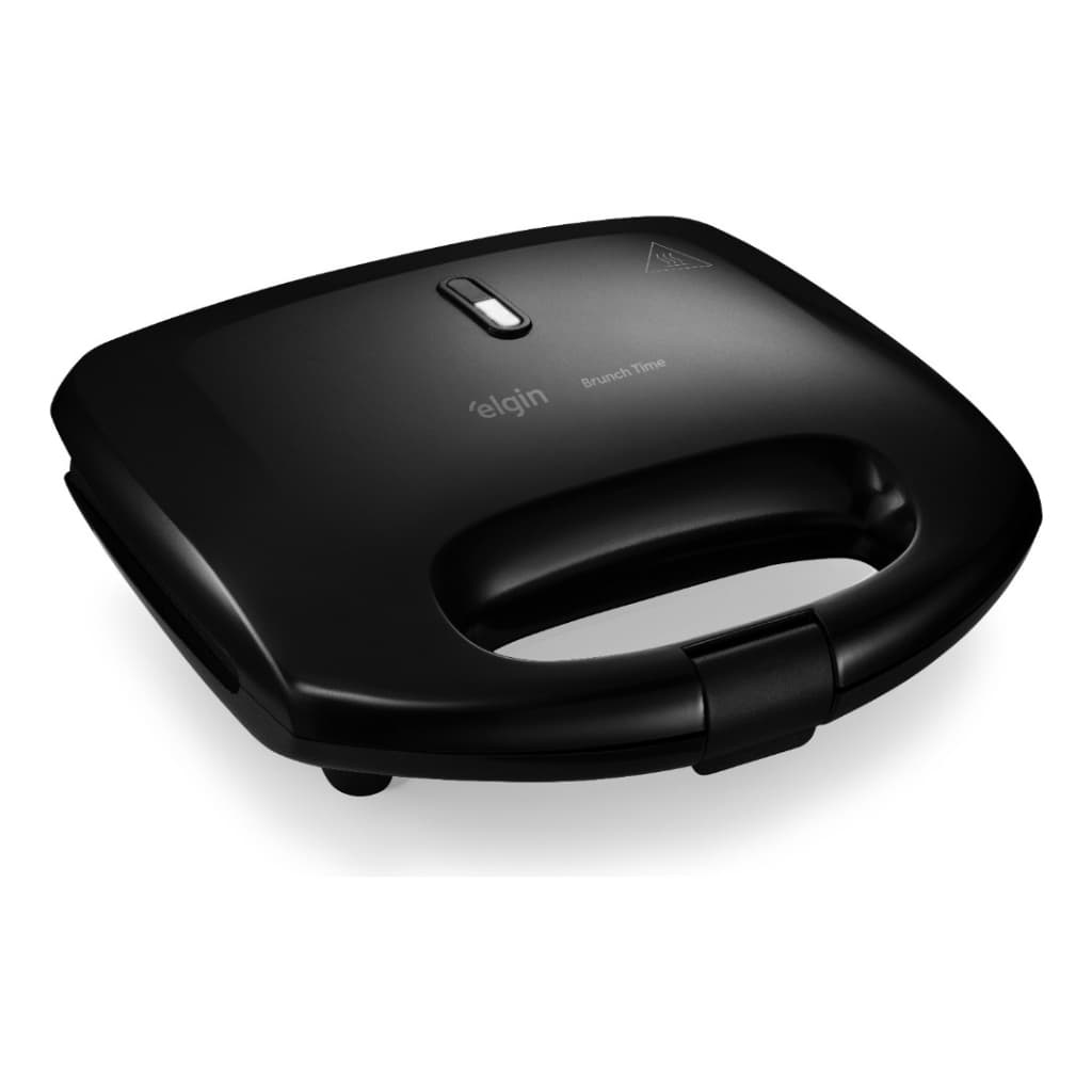 Sanduicheira Brunch Time 2 Em 1 Elgin Antiaderente Preta 110v