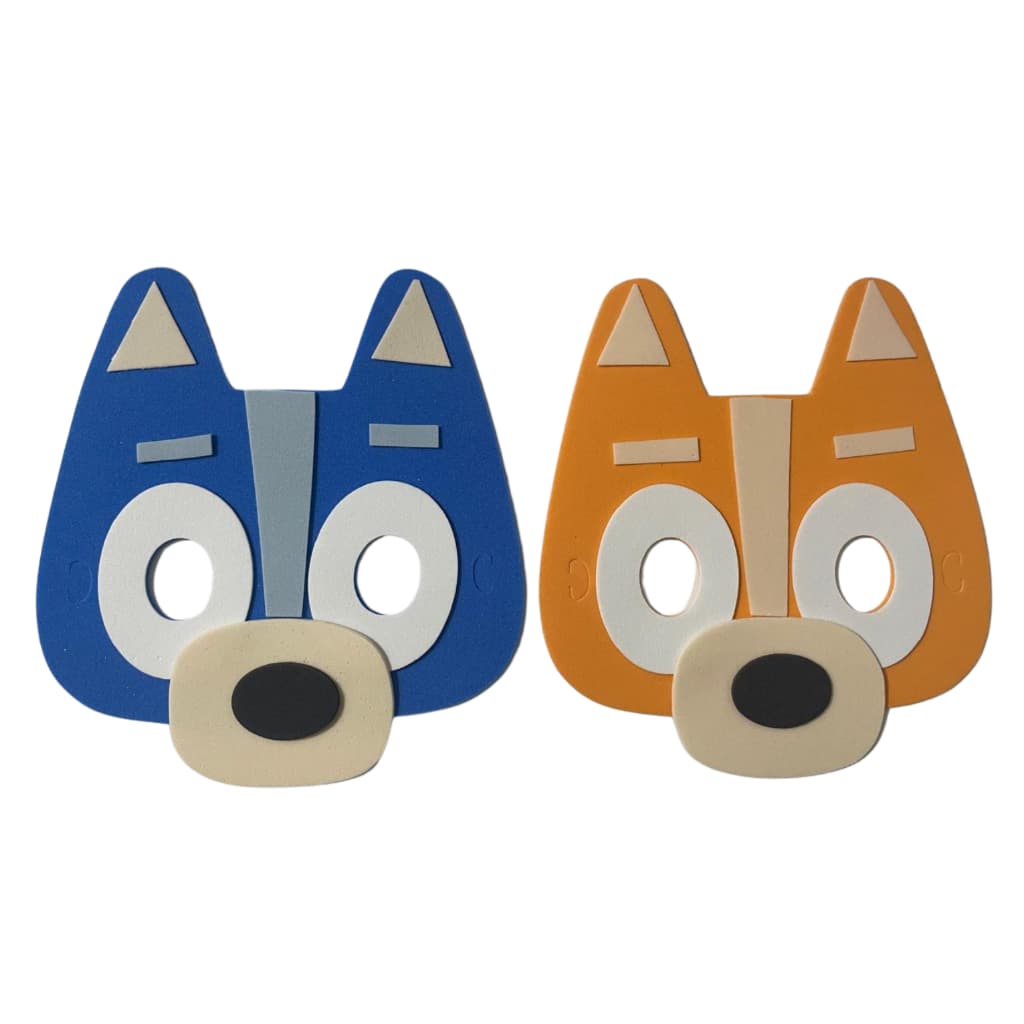 MASCARA BLUEY E BINGO 15 PEÇAS