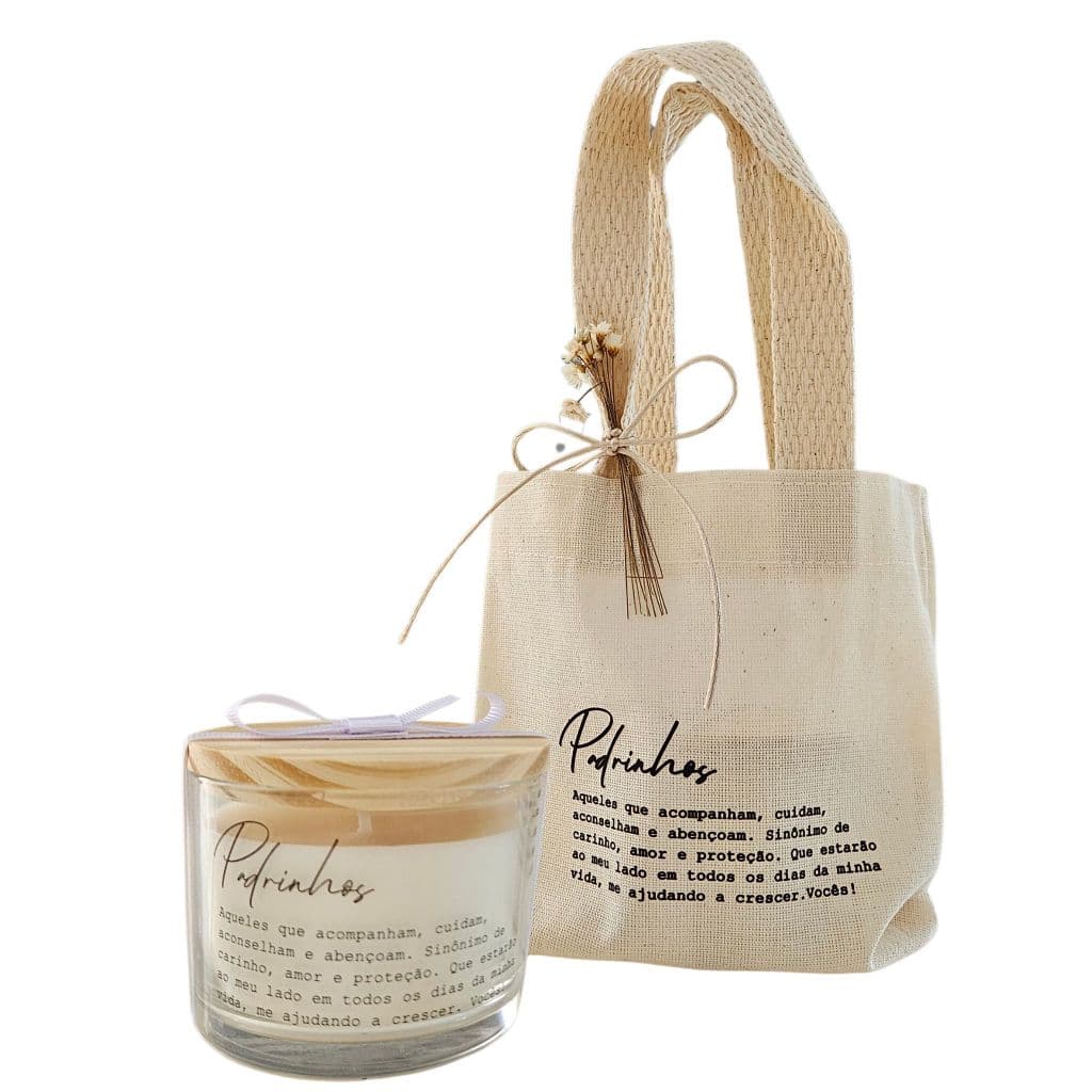Lembrança de Batizado vela perfumada 110g convite de Madrinha/Padrinho/Padrinhos  de batizado