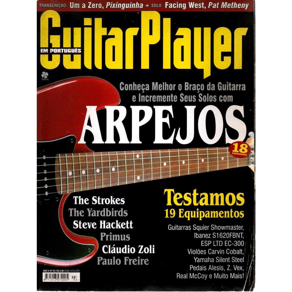 Revista Guitar Player, Ano 8, Nº 93