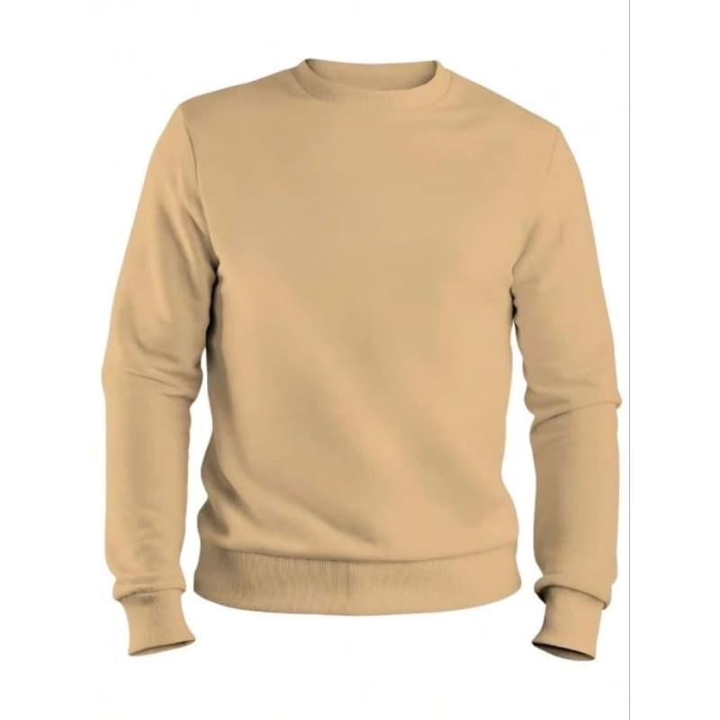 Moletom Careca  Blusa De Frio Masculina Gola Redonda Moleton Confortável Casual Suéter Algodão Quente Agasalho