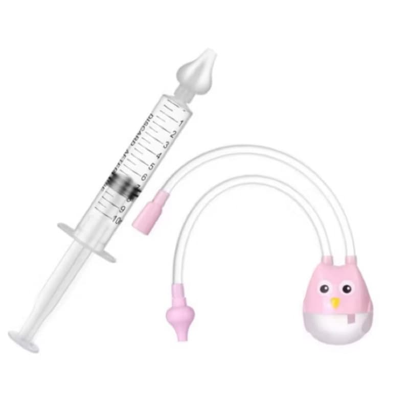 Kit 1 Seringa E 1 Aspirador Lavagem e Limpeza Nasal Bebês Envio Rápido