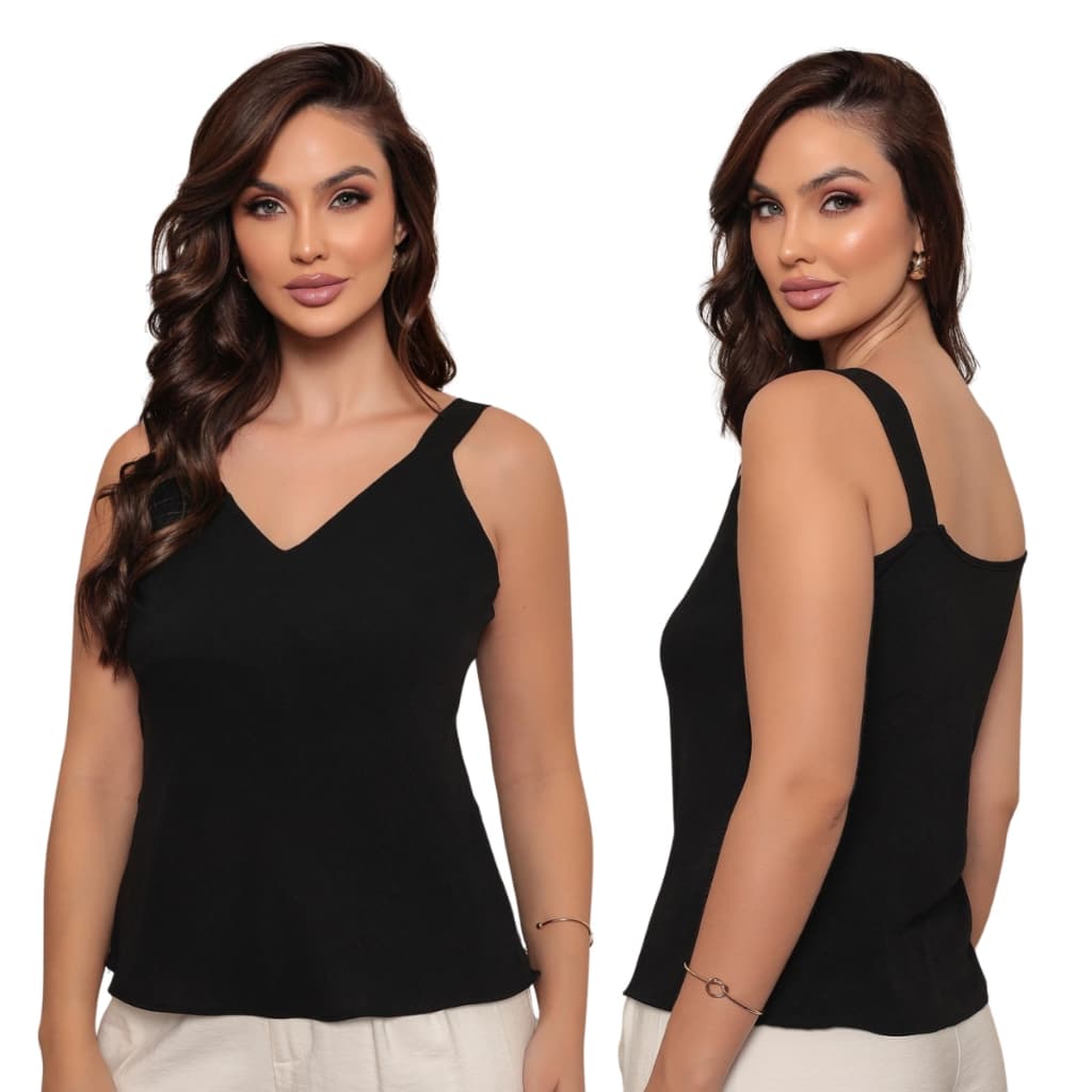 Regata Básica Duna Para Verão Casual Elegante