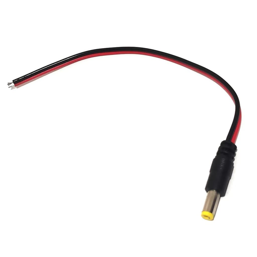 Kit 20 Conector Cabo Fio Rabicho P4 MACHO