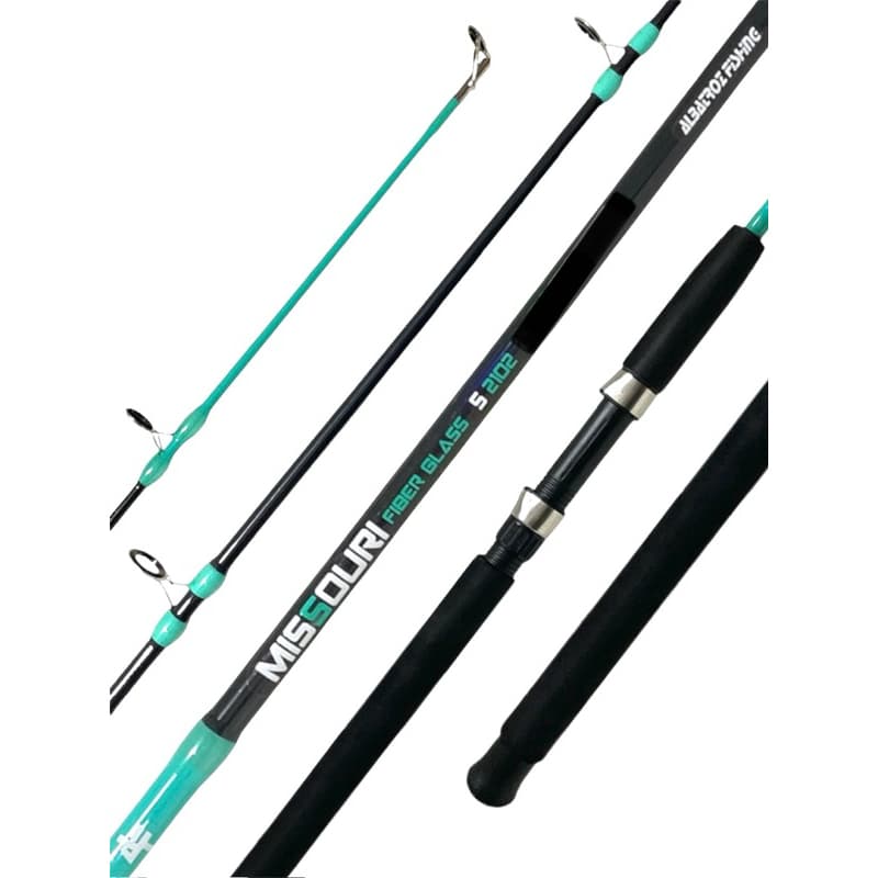 Vara Pesca de Molinete Albatroz Missouri 2,10m/ 1,80m / 1,65 15-40lbs Rapida