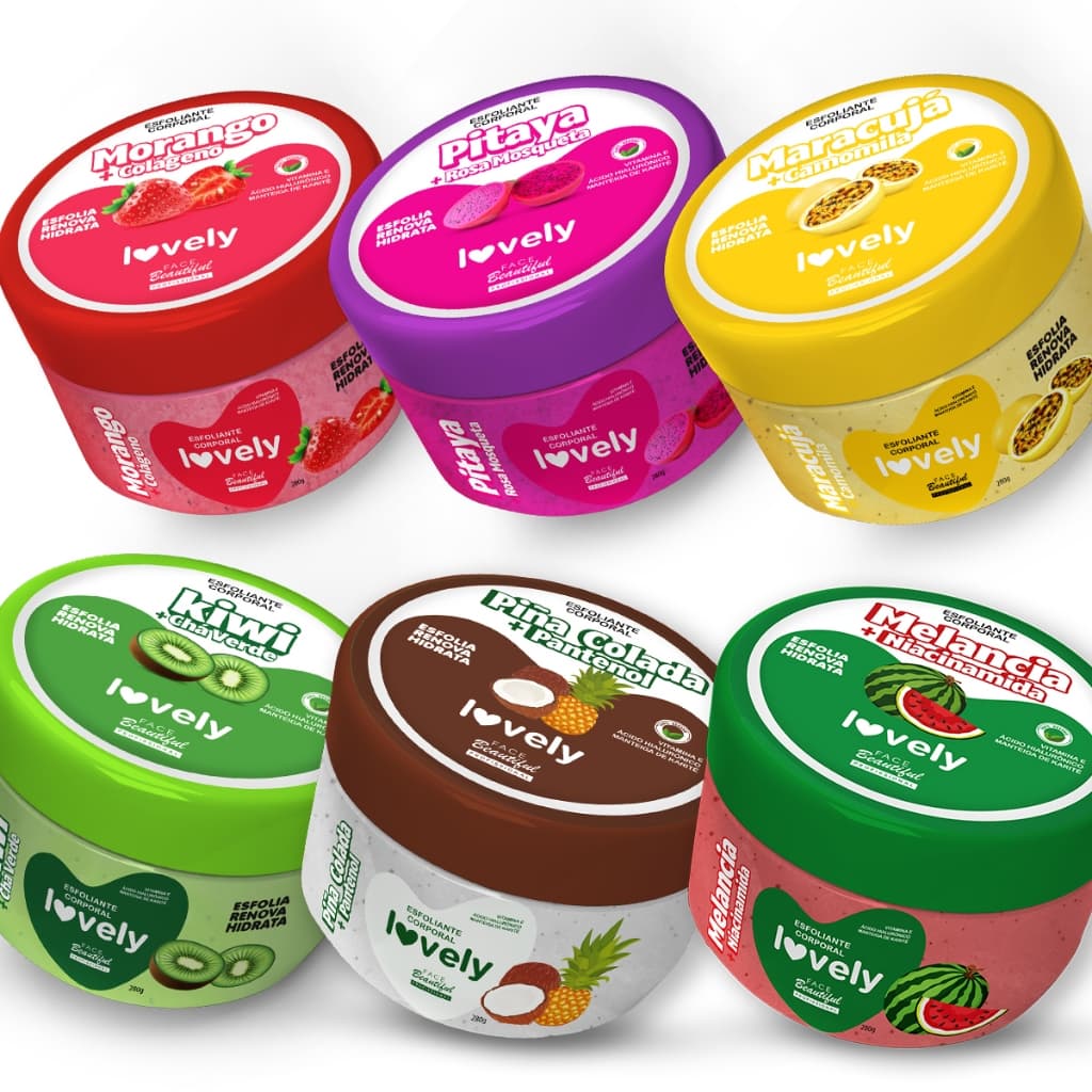 Esfoliante Corporal Hidratante Vegano Esfolia Renova Hidrata 280g - Face Beautiful