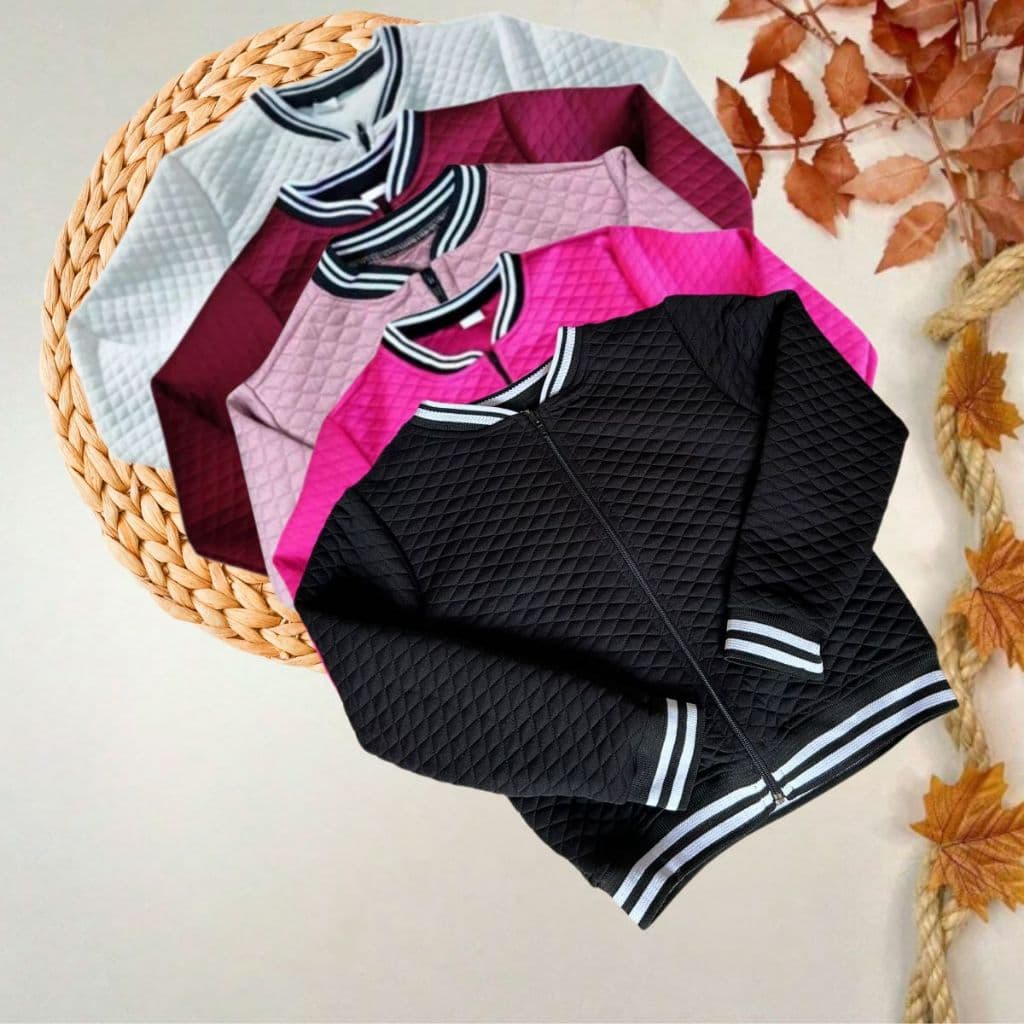 Jaqueta Bomber Menina  infantil Juvenil Feminino Casaco Blusa Premium