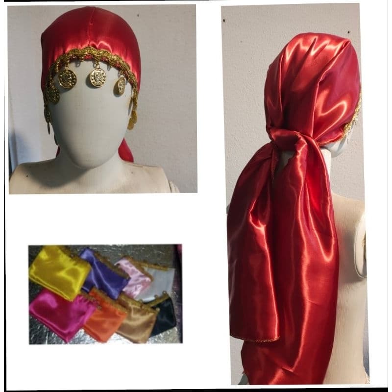 LENÇO CIGANO FEMININO- UMBANDA---ENVIAMOS O MAIS RÁPIDO POSSÍVEL----sem s blusa