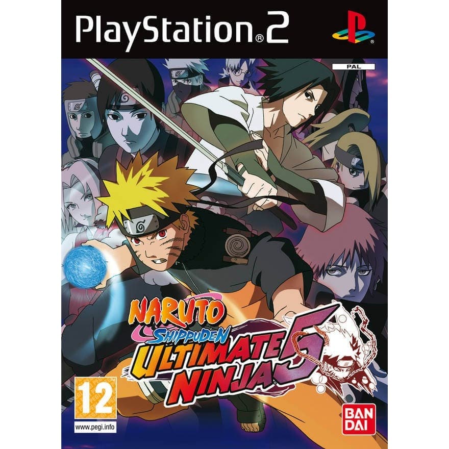 Naruto Shippuden Ultimate Ninja 5 Dublado BR - Ps2