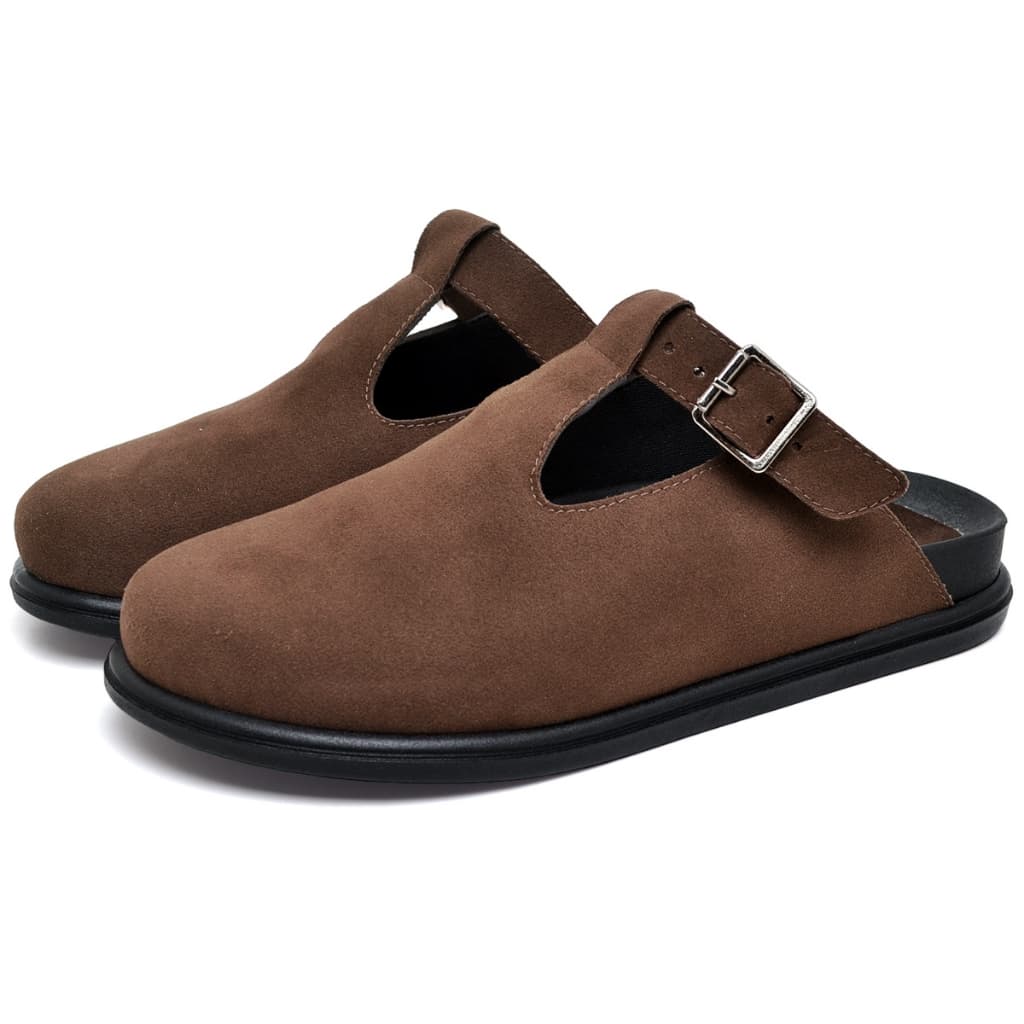 Sapato Feminino Clog Mule Marrom Original Dubuy BOB 1902DB