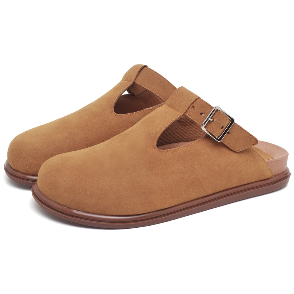Sapato Feminino Babuche Mule Clog Caramelo Original Dubuy BOB 1902DB