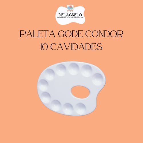 Paleta Gode de tinta 10 Cavidades Condor