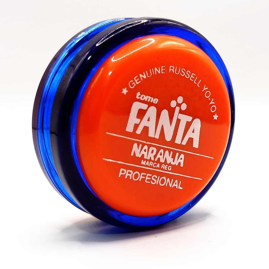 yoyo profissional Fanta Laranja Serie Espanhola ioio de eixo fixo + 3 cordas