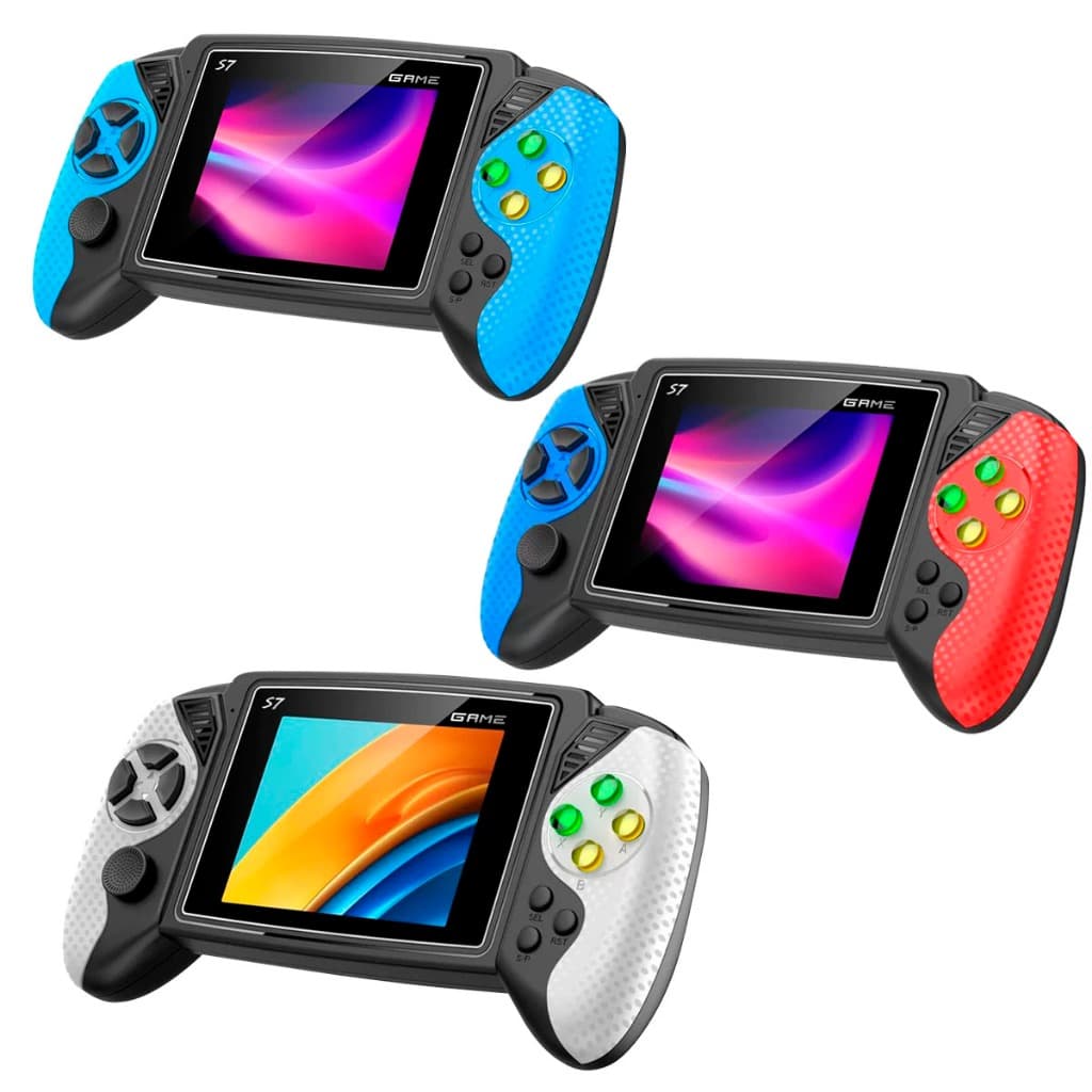 Console portátil  S7 plus com tela de 3.2 polegadas Video Game Portátil