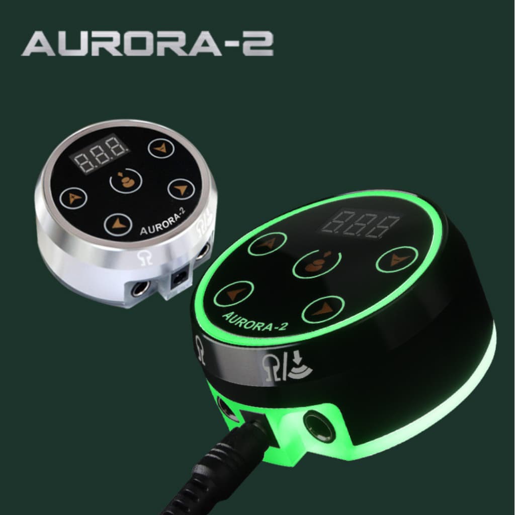 Fonte de Alimentação Para Tatuagem Profissional AURORA II