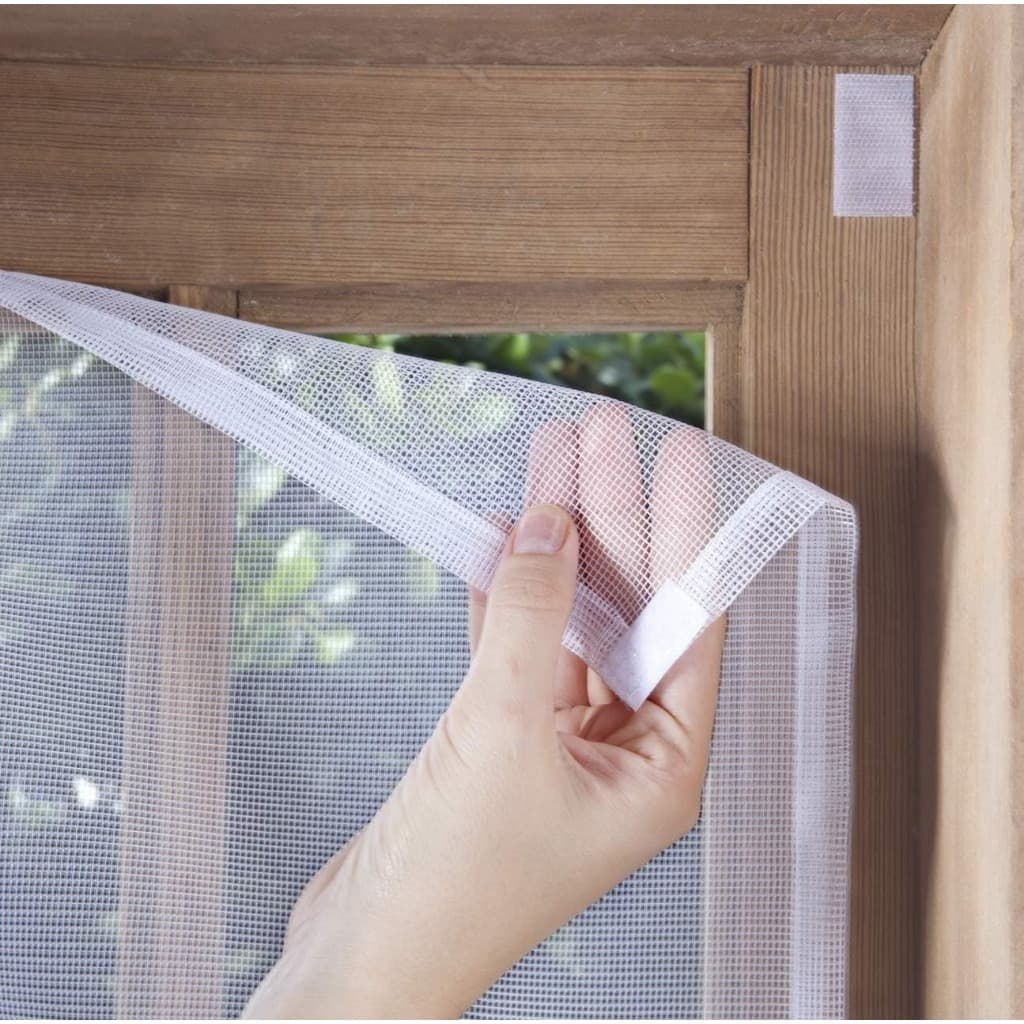 Tela Proteção Rede Mosquiteira Janela Basculante com Velcro contra Mosquito Pernilongo Dengue