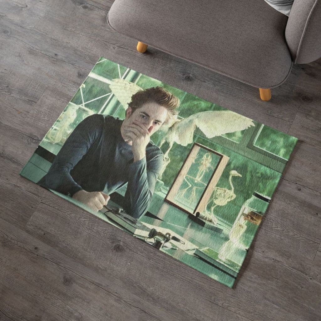 Tapete Porta de Entrada  Edward Cullen Crepúsculo Antiderrapante 40x60
