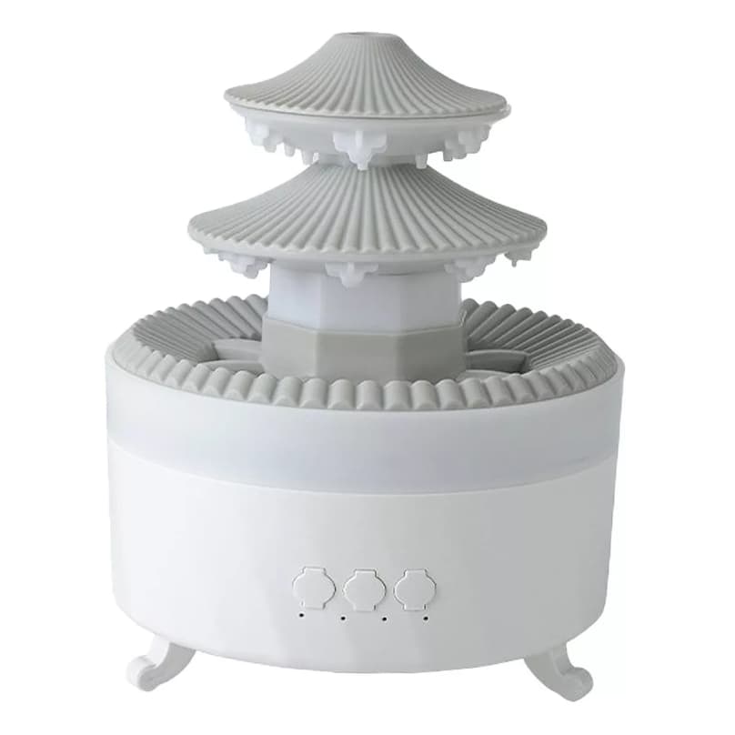 Umidificador de Ar Gota de Chuva com Luz Noturna