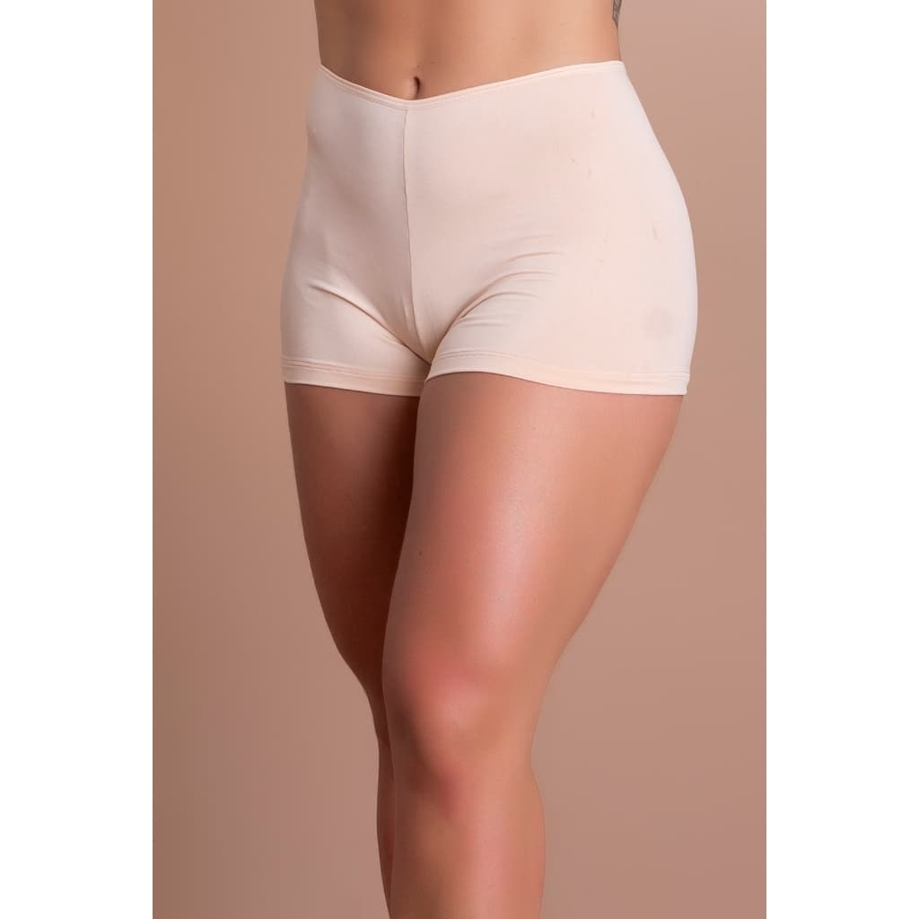 Anágua Short Curto Íntimo Lingerie Segunda Pele Conforto Liso Feminino Short Para Saia e Vestido DRB Modas