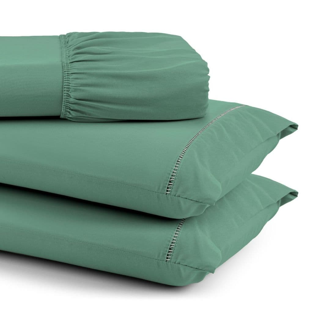 Kit Jogo de Lençol Berço Solteiro Casal Queen King 400 fios Toque Macio com Ponto Palito