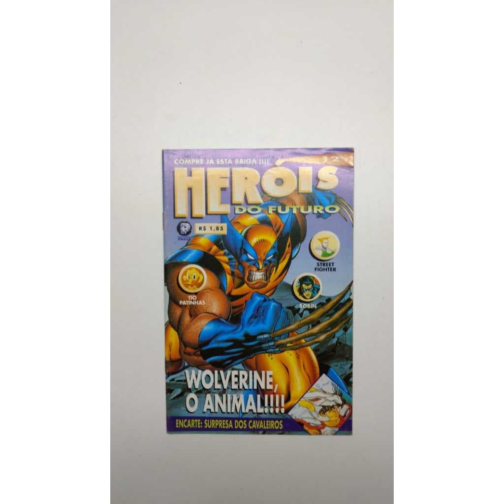 Revista Heróis Do Futuro 12 Wolverine Cavaleiros 15605