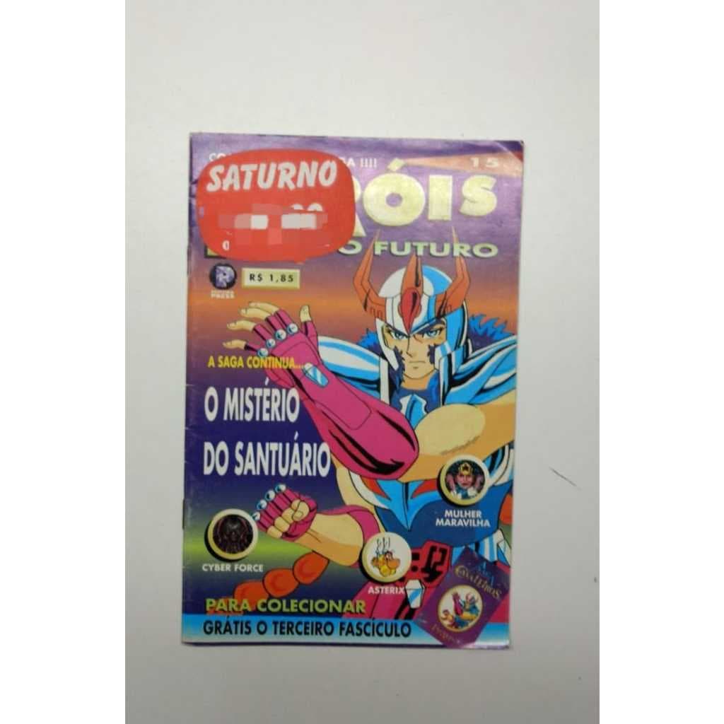 Revista Heróis Do Futuro 15 Mistério Santuario Cyber 15606