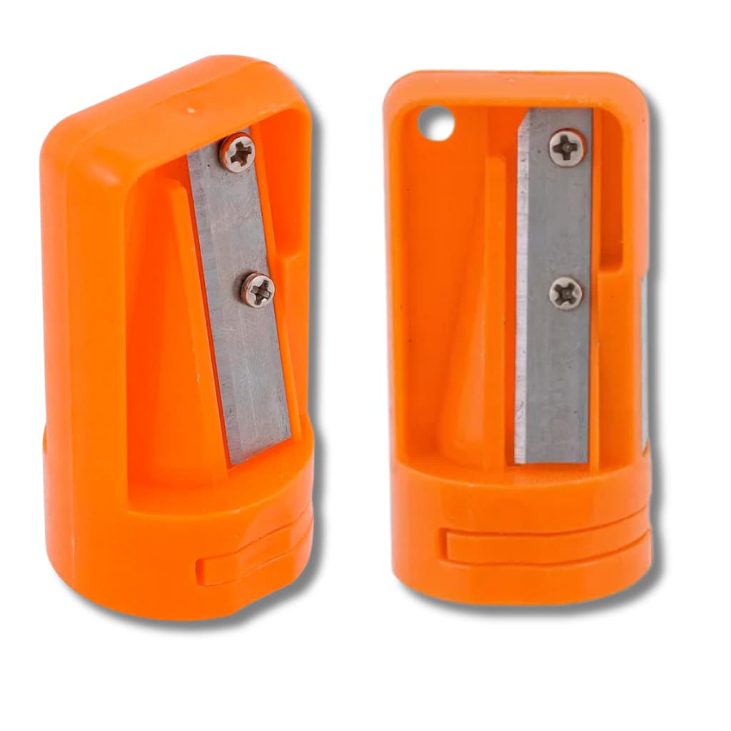 Apontador Profissional De Lápis Grande Para Carpinteiro Marceneiro Pedreiro Obras Construção