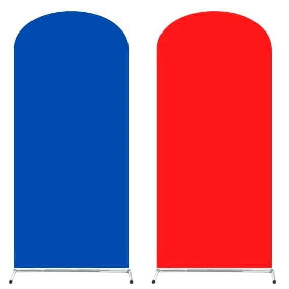 Capa Para Painel Romano Arco Festa Com Duas Cores dupla face 2x1m