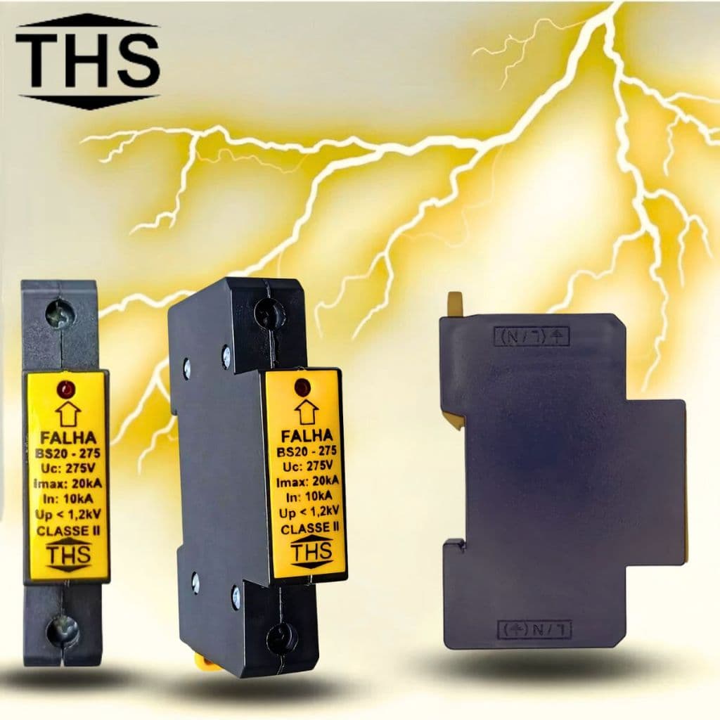 Dispositivo Protetor Surto Dps 20ka 275v Anti Raio - Ths Oferta Promoção
