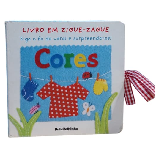 Livro Em Zigue-Zague: Cores