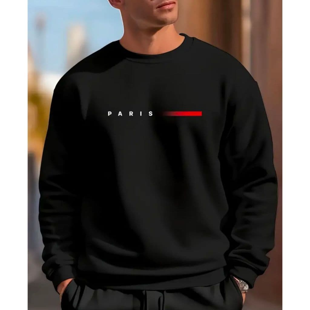 Blusa De Frio Moletom Tendencia Unissex Gola Redonda Mega Promoçao