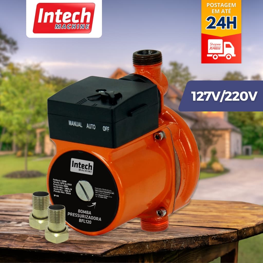 Bomba Pressurizadora BFL120 Intech Machine