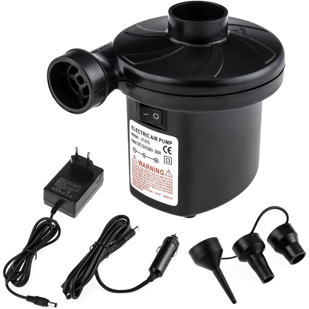 Bomba De Ar Elétrica Bivolt Encher Colchão Boia Piscina Bomba Pneumática Inflador Com Bicos