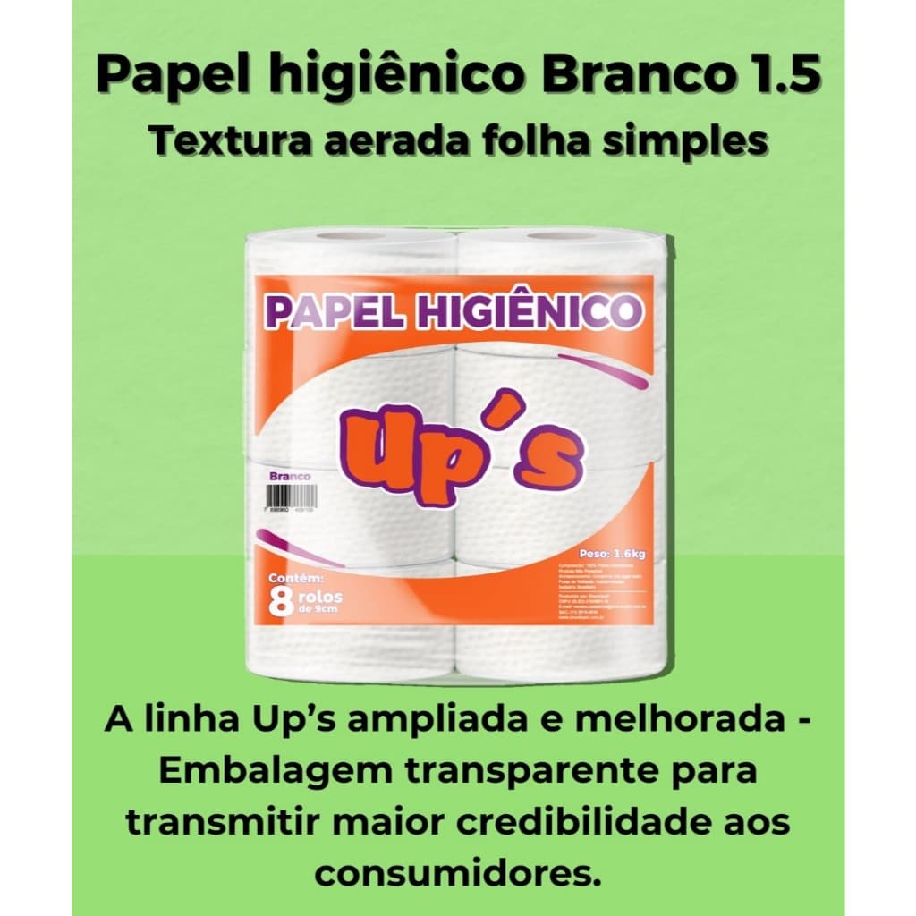 Papel Higiênico Princesa Pacote C/8 Rolos