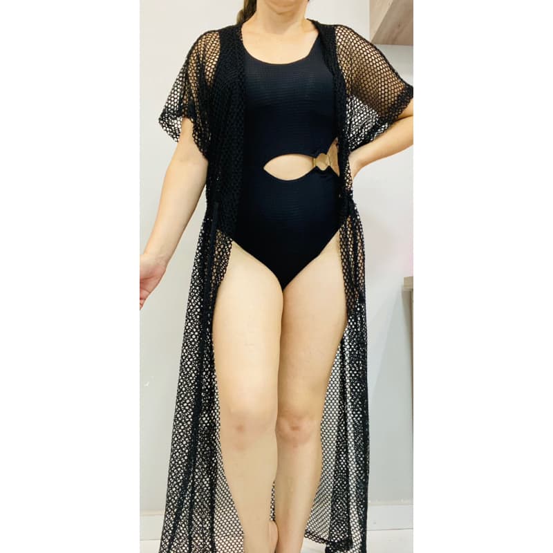 Saida  de Praia Kimono longo