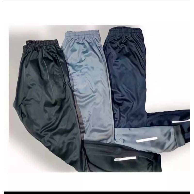 KIT 3 CALÇA JOGGER modelo 2025 com zíper e refletivel nas pernas