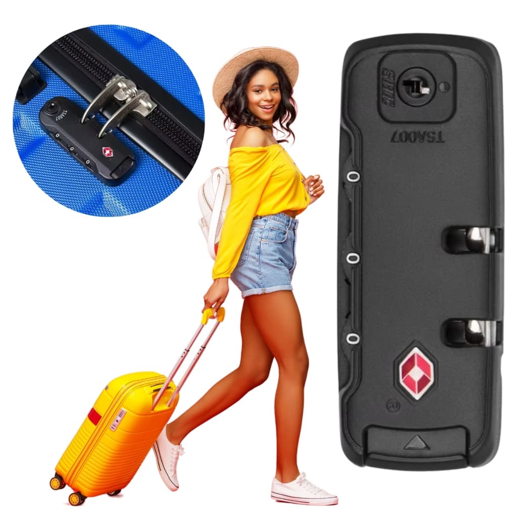 Cadeado Com Combinação / Acessórios Para Mala De Viagem Com Trava de segurança com senha