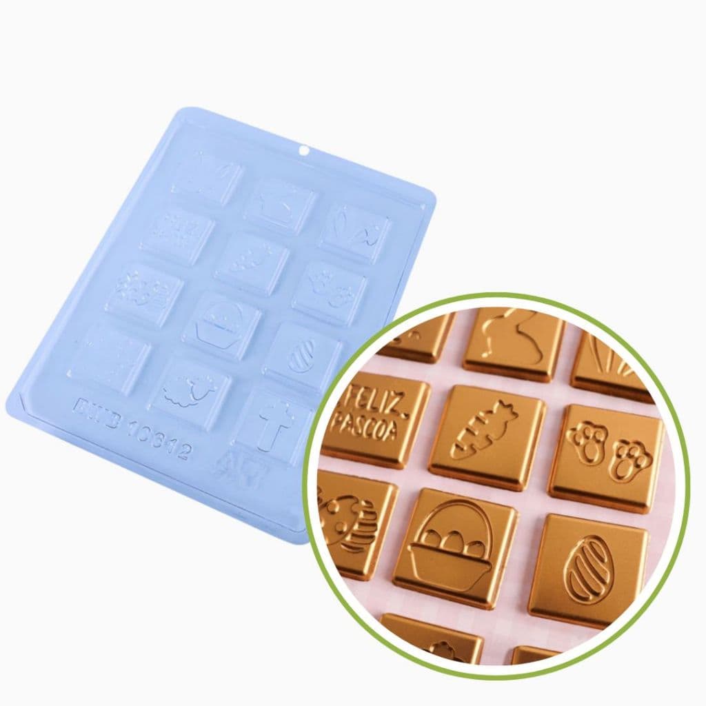 1~7 FORMA SIMPLES BWB TABLETINHO QUADRADO 10612 PÁSCOA