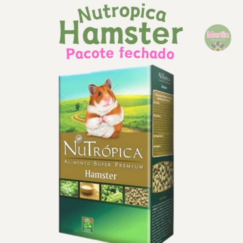 Ração extrusada Super Premium Nutrópica Hamster 300g